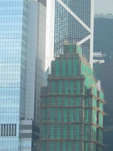 The Ritz-Carlton Hotel awaiting demolition, Central, 9 June 2008