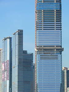 ICC under construction, West Kowloon, 21 June 2008