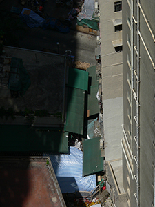 Shadow of a tall building, Sheung Wan, 20 August 2008