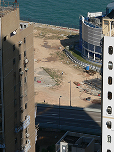 Renovation on the waterfront, Sheung Wan, 10 December 2008