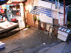Graham Street market, Central, 16 January 2009