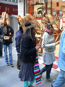 Performance by Japanese artist Tatsumi Orimoto and others, Central, 16 January 2009