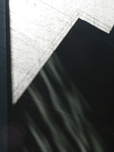 Shadows on a building, Kwun Tong, 8 July 2009