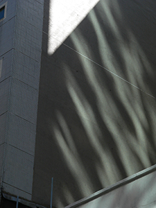 Shadows on a building, Kwun Tong, 8 July 2009