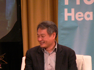 Film Director Ang Lee at the University of Hong Kong, 1 October 2009