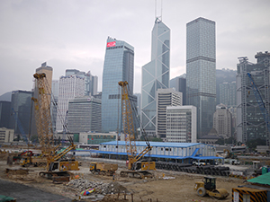 Reclamation in progress, Central, 31 December 2009