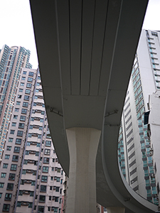 Flyover, Hill Road, Shek Tong Tsui, 3 March 2010