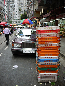 Street scene, North Point, 7 March 2010
