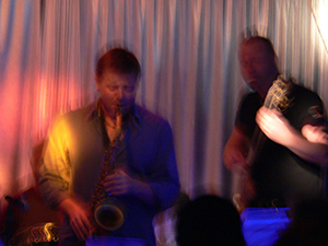 Blaine Whittaker performing at the Blue Door Jazz Club, Central, 16 October 2004