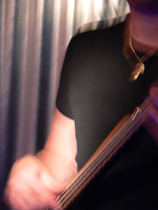 Performance at the Blue Door Jazz Club, Central, 17 October 2004