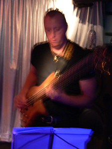 Performance at the Blue Door Jazz Club, Central, 17 October 2004