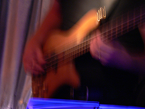 Performance at the Blue Door Jazz Club, Central, 17 October 2004