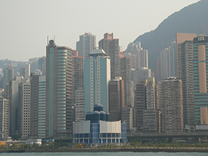 Cityscape, Sheung Wan and Sai Ying Pun, 17 October 2004