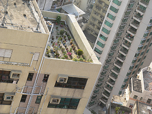 Rooftop of a building, Sheung Wan, 23 October 2004