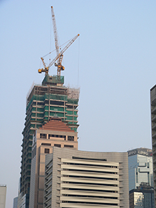 Building under construction, Central, 16 October 2004