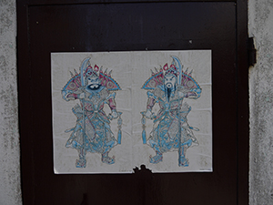 Door Gods, Lamma Island, 11 July 2010