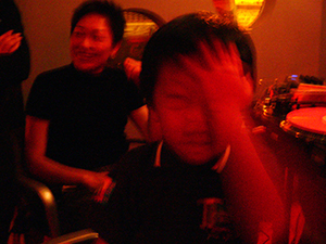 A'ha, in the early hours, Elgin Street, Central, 22 November 2004