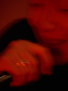 Vocal performance by Priscilla Leung, A'ha, Elgin Street, Central, 22 November 2004