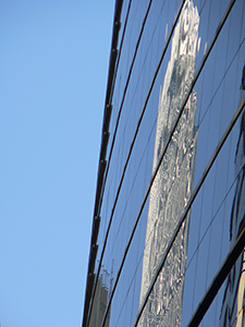 Reflection of IFC 2, Sheung Wan, Hong Kong Island, 28 November 2004