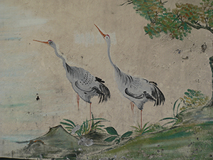 Painting on a wall, Pokfulam Road, Sai Ying Pun, Hong Kong Island, 29 November 2004