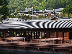 Wooden building in Nan Lian Garden, Diamond Hill, Kowloon, 24 April 2011