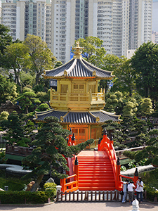 View of the Nan Lian Garden from the Chi Lin Nunnery, Diamond Hill, Kowloon, 24 April 2011
