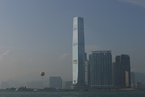 View of ICC from Hong Kong Island, 19 May 2011