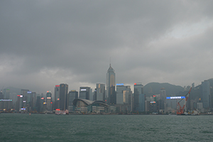 View of Wanchai, Hong Kong Island, 19 May 2011