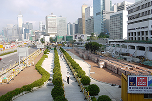 View of Lung Wo Road, 19 May 2011