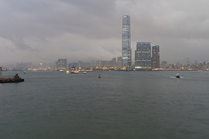 View of Victoria Harbour, 25 September 2011