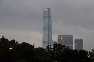 View of ICC, West Kowloon, 25 September 2011