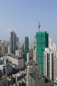 View of Sai Ying Pun from Sheung Wan, Hong Kong Island, 22 October 2011