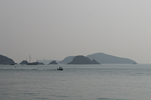 View of the south side of Hong Kong Island, 30 October 2011