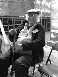 Gaylord Chan at the opening of an exhibition on the West Kowloon Cultural District site, 18 January 2012