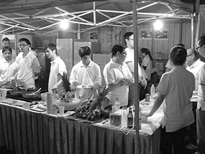 Opening of an exhibition on the West Kowloon Cultural District site, 18 January 2012