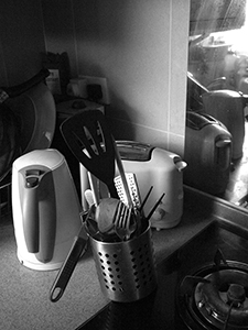 Kitchen, Sheung Wan, Hong Kong Island, 24 January 2012