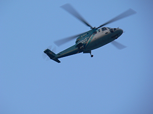 Helicopter, Hong Kong Island, 5 December 2004