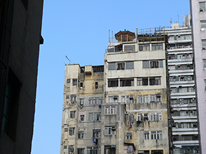 Buildings, Sheung Wan, 22 December 2004