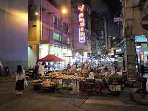 Temple Street at night, Yau Ma Tei, 14 May 2012