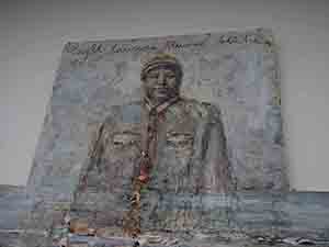 Painting of Mao Zedong by Anselm Kiefer, White Cube, Central, 15 May 2012