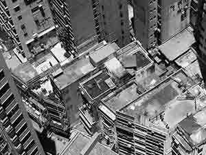 Rooftops, Ko Shing Street, Sheung Wan, 10 May 2012