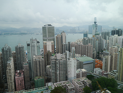 View of Shek Tong Tsui, 31 August 2012