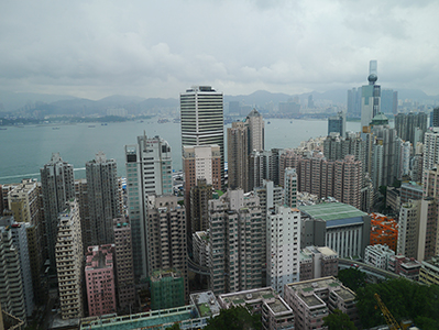 View of Shek Tong Tsui, 31 August 2012