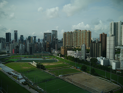 The racecourse, Happy Valley, 31 August 2012