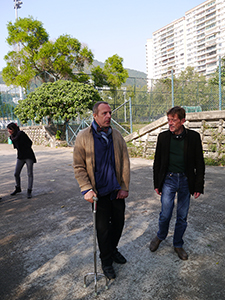 Two brothers, Sandy Bay, Hong Kong Island, 22 December 2012