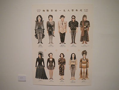 Artwork by Wilson Shieh on display in his exhibition at Osage, Kwun Tong, 17 April 2013