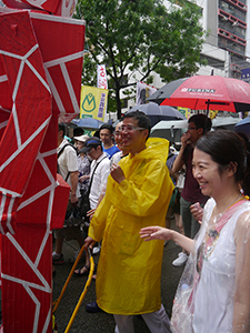 Artist Kacey Wong on the annual pro-democracy march, 1 July 2013