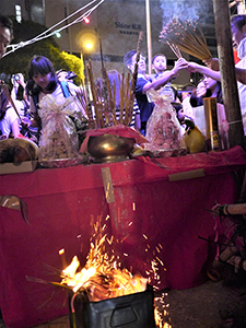 Pokfulam Village during the mid-Autumn Festival, 19 September 2013