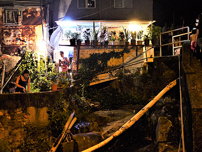 Pokfulam Village during the mid-Autumn Festival, 19 September 2013