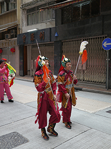 Procession, Ko Shing Street, Sheung Wan, 20 September 2013